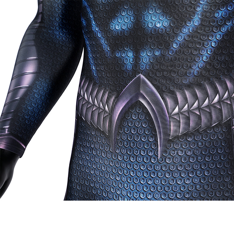 Aquaman 2 Costume Arthur Curry Cosplay Superhero Jumpsuit Halloween Suit - Image 14