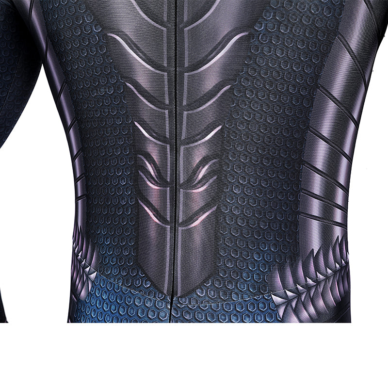 Aquaman 2 Costume Arthur Curry Cosplay Superhero Jumpsuit Halloween Suit - Image 15