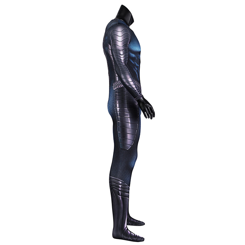 Aquaman 2 Costume Arthur Curry Cosplay Superhero Jumpsuit Halloween Suit - Image 4