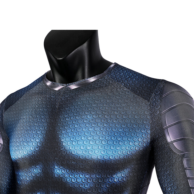 Aquaman 2 Costume Arthur Curry Cosplay Superhero Jumpsuit Halloween Suit - Image 5