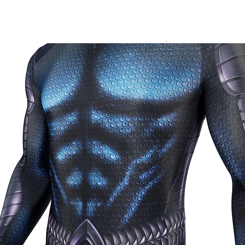Aquaman 2 Costume Arthur Curry Cosplay Superhero Jumpsuit Halloween Suit - Image 8