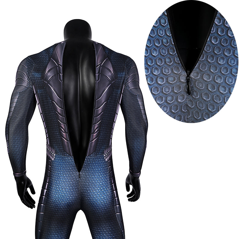 Aquaman 2 Costume Arthur Curry Cosplay Superhero Jumpsuit Halloween Suit - Image 10