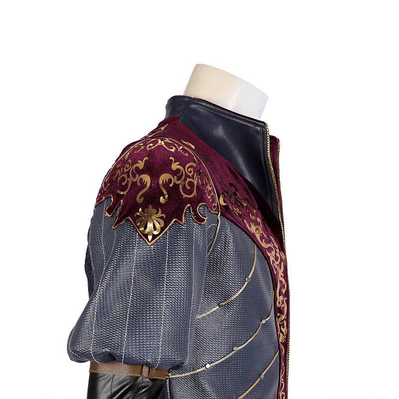 Bg3 Astarion Cosplay Game Baldurs Gate 3 Costume Halloween Carnival Suit - Image 11
