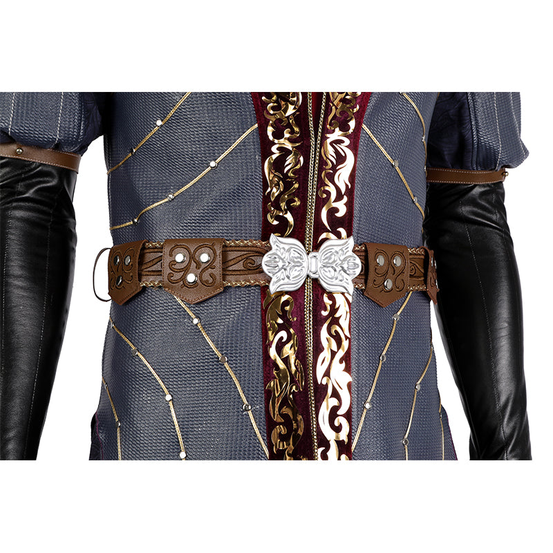 Bg3 Astarion Cosplay Game Baldurs Gate 3 Costume Halloween Carnival Suit - Image 13