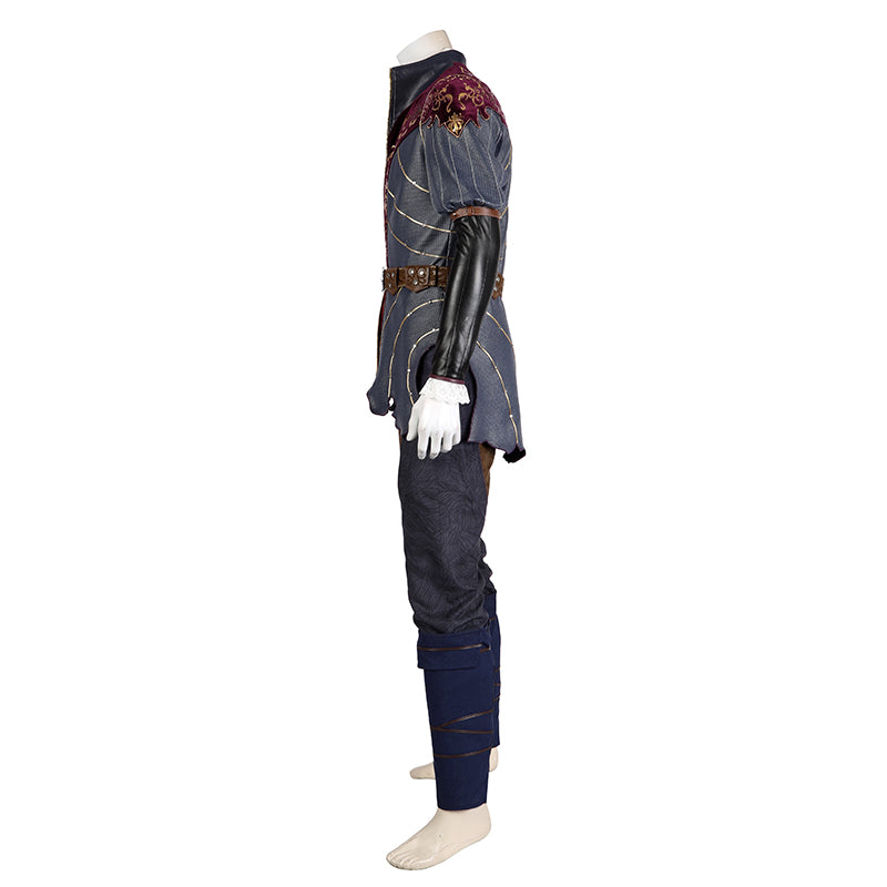Bg3 Astarion Cosplay Game Baldurs Gate 3 Costume Halloween Carnival Suit - Image 6