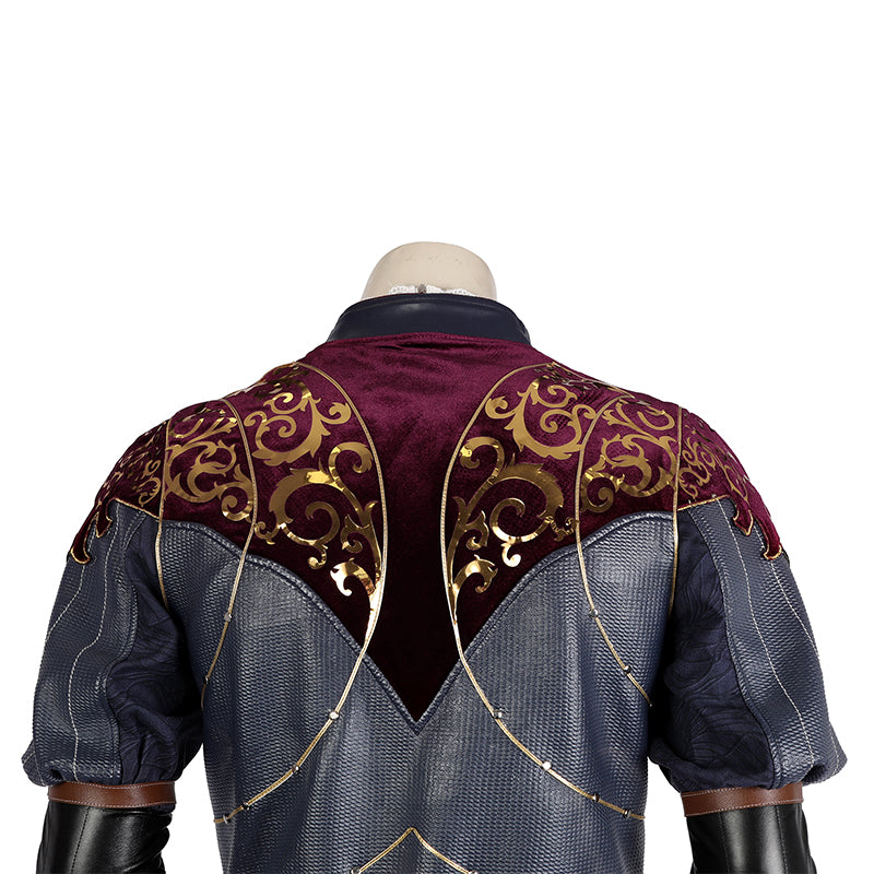 Bg3 Astarion Cosplay Game Baldurs Gate 3 Costume Halloween Carnival Suit - Image 12