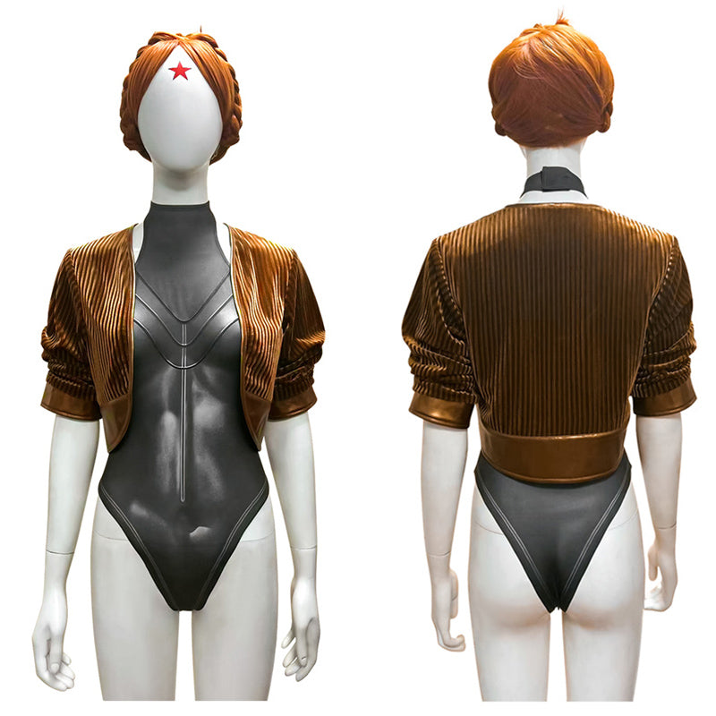 Atomic Heart The Twins Cosplay Costume Ballet Dancer Robot Twins Swimsuit Full Set - Image 2