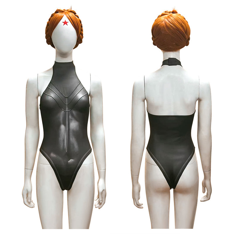 Atomic Heart The Twins Cosplay Costume Ballet Dancer Robot Twins Swimsuit Full Set - Image 4