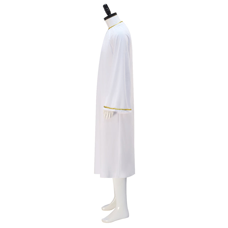 Aziraphale Crowly Cosplay Good Omens Aziraphale Angel Robe Costume Halloween Suit - Image 5