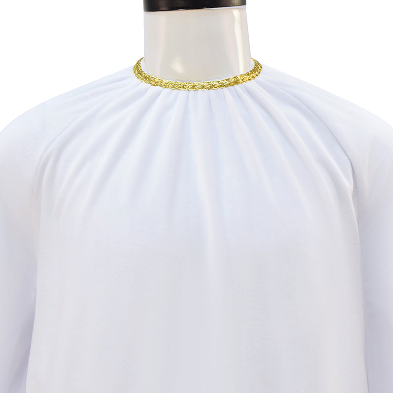Aziraphale Crowly Cosplay Good Omens Aziraphale Angel Robe Costume Halloween Suit - Image 7