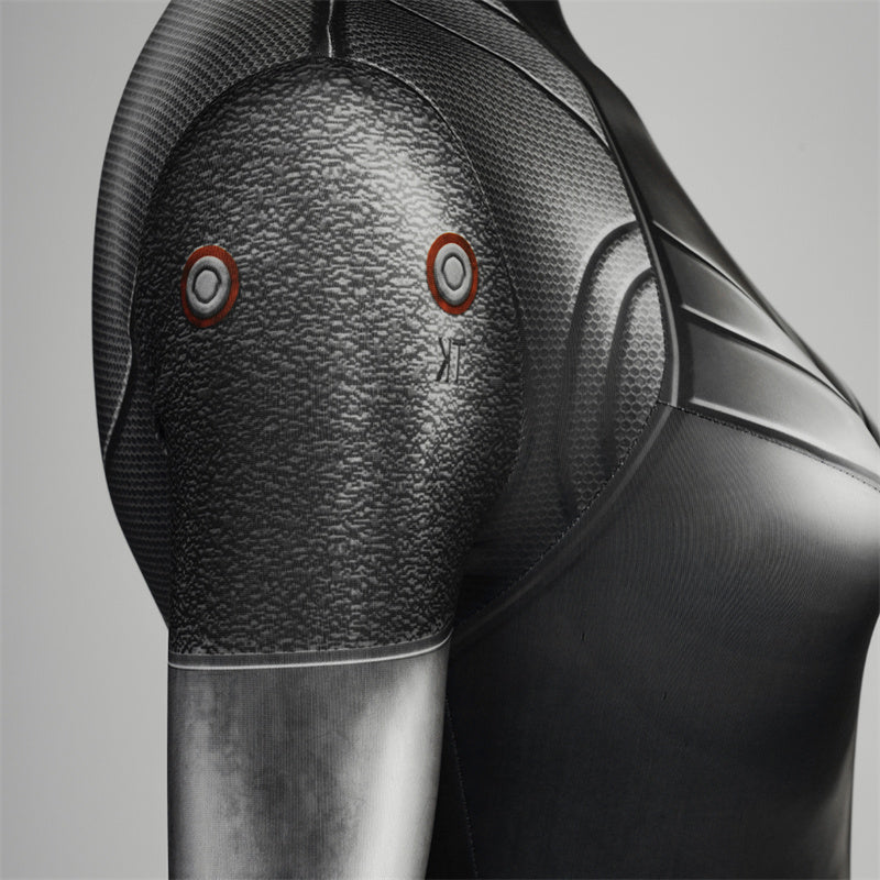 Atomic Heart Ballerina Twins Cosplay Costume Robot Twins Left Right Female Jumpsuit Mask - Image 12