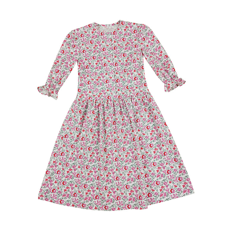 Beetlejuice Barbara Cosplay Costume Barbara Maitland Floral Dress - Image 10