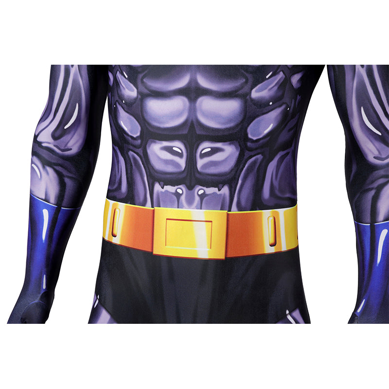 The New Batman Adventures Season 1 Cosplay Costume Superhero Batman Jumpsuit Cape - Image 14