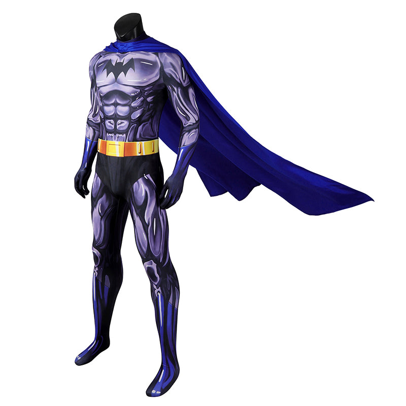 The New Batman Adventures Season 1 Cosplay Costume Superhero Batman Jumpsuit Cape - Image 4