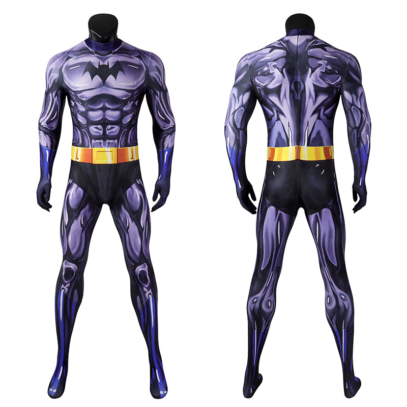 The New Batman Adventures Season 1 Cosplay Costume Superhero Batman Jumpsuit Cape - Image 3
