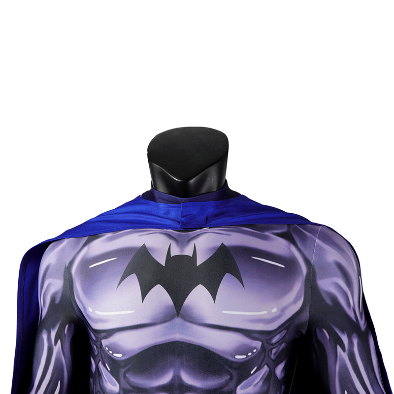The New Batman Adventures Season 1 Cosplay Costume Superhero Batman Jumpsuit Cape - Image 8