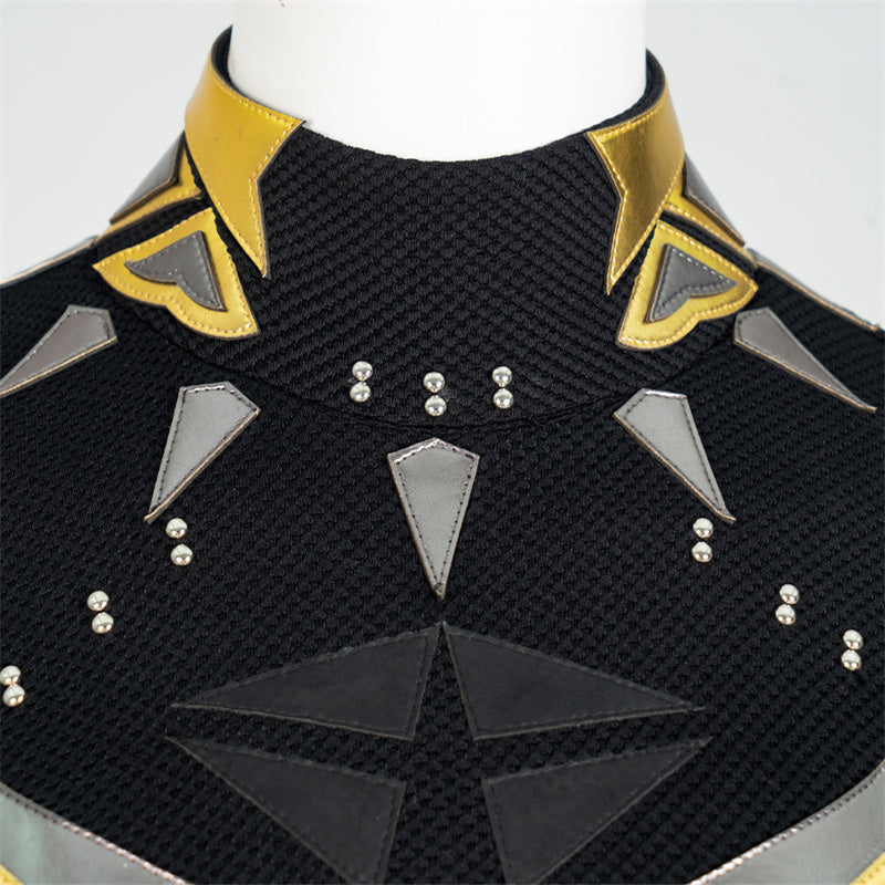 Black Panther 2 Shuri Cosplay Costume Shuri Battle Suit Supergirl Black Jumpsuit Halloween Outfit - Image 16