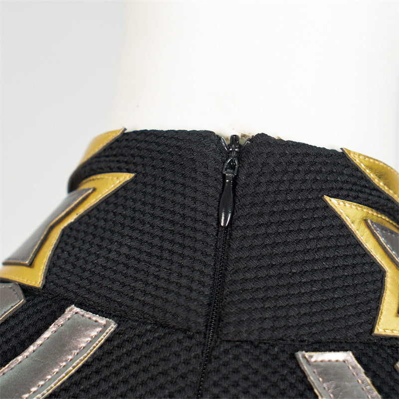 Black Panther 2 Shuri Cosplay Costume Shuri Battle Suit Supergirl Black Jumpsuit Halloween Outfit - Image 25