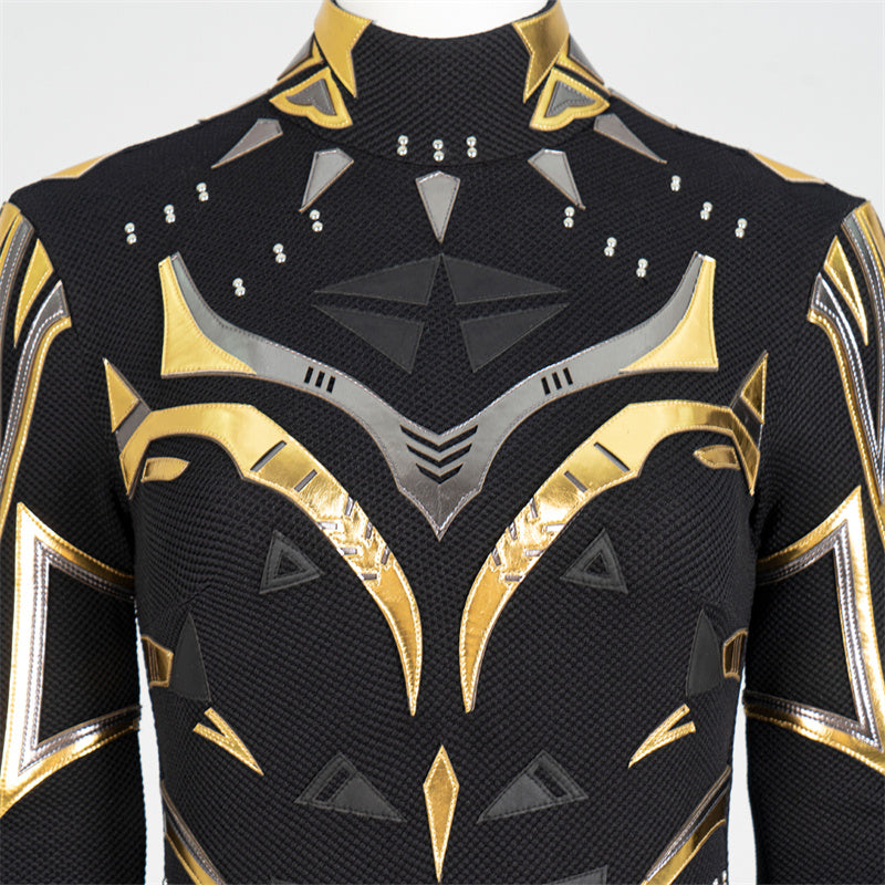 Black Panther 2 Shuri Cosplay Costume Shuri Battle Suit Supergirl Black Jumpsuit Halloween Outfit - Image 27