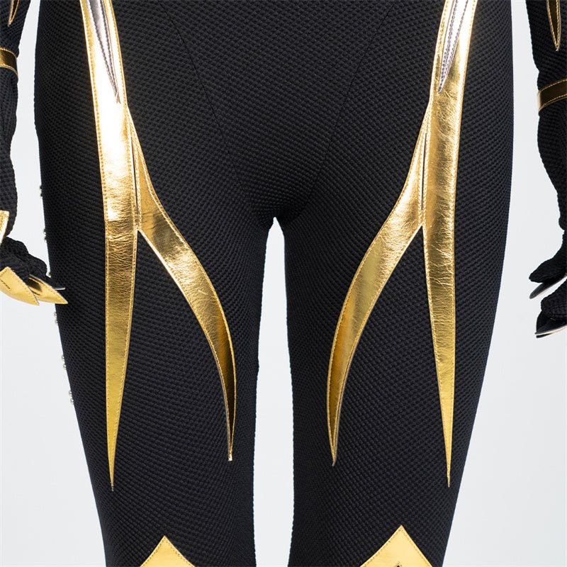 Black Panther 2 Shuri Cosplay Costume Shuri Battle Suit Supergirl Black Jumpsuit Halloween Outfit - Image 14