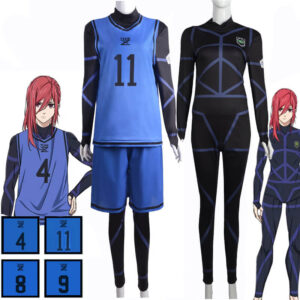 Blue Lock Cosplay Uniform Isagi Yoichi Cosplay Football Costume