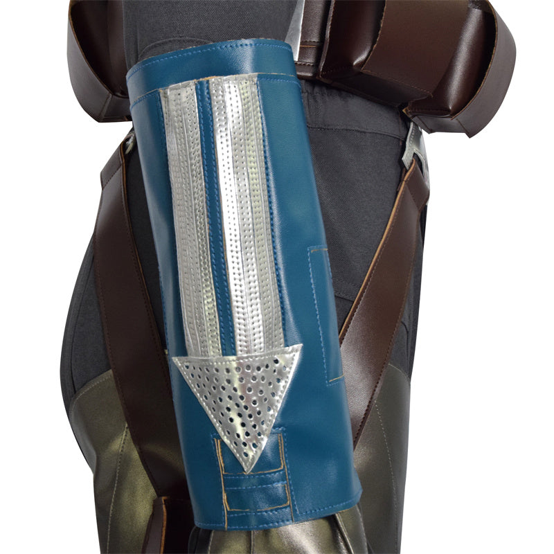 The Mandalorian 3 Cosplay Bo-Katan Kryze Costume Femme Uniform With Helmet - Image 13