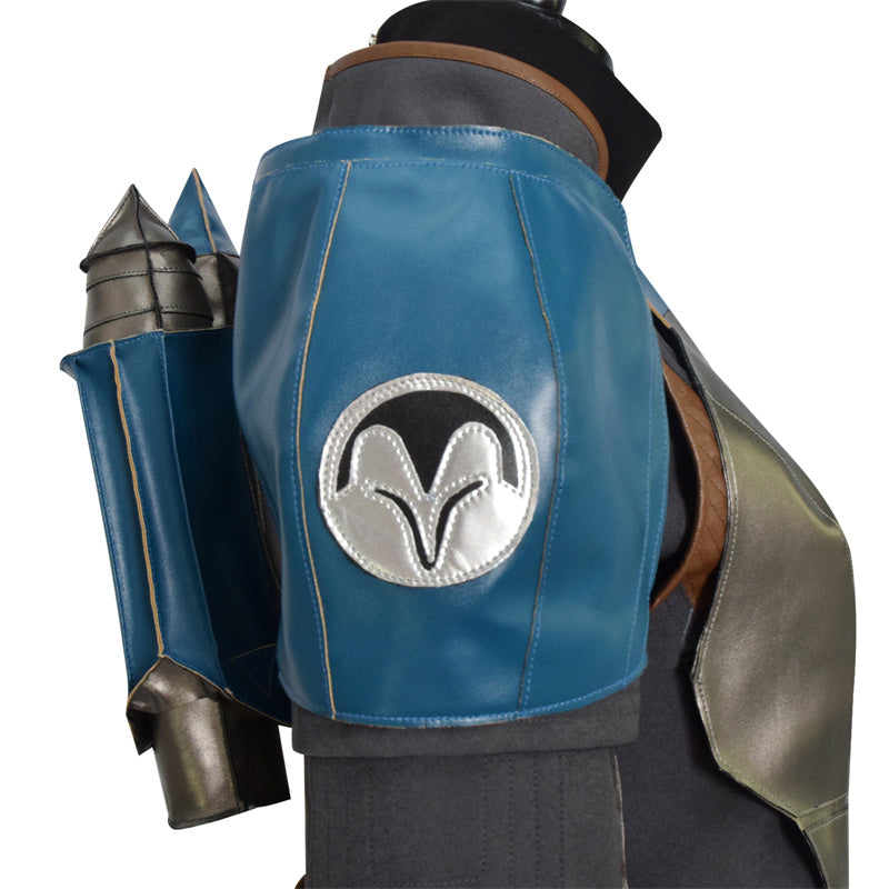 The Mandalorian 3 Cosplay Bo-Katan Kryze Costume Femme Uniform With Helmet - Image 14