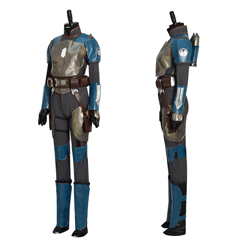 The Mandalorian 3 Cosplay Bo-Katan Kryze Costume Femme Uniform With Helmet - Image 3