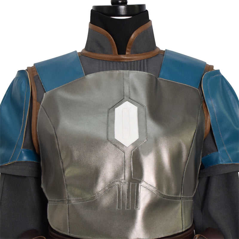 The Mandalorian 3 Cosplay Bo-Katan Kryze Costume Femme Uniform With Helmet - Image 12