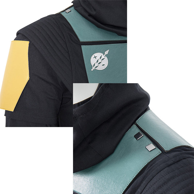 Mandalorian Boba Fett Cosplay Costume Halloween Carnival Outfits For Men - Image 12
