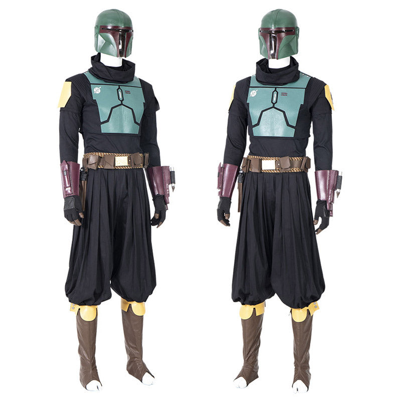 Mandalorian Boba Fett Cosplay Costume Halloween Carnival Outfits For Men - Image 2