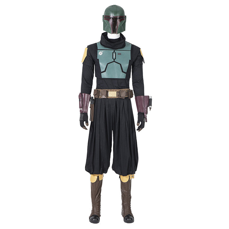Mandalorian Boba Fett Cosplay Costume Halloween Carnival Outfits For Men - Image 7