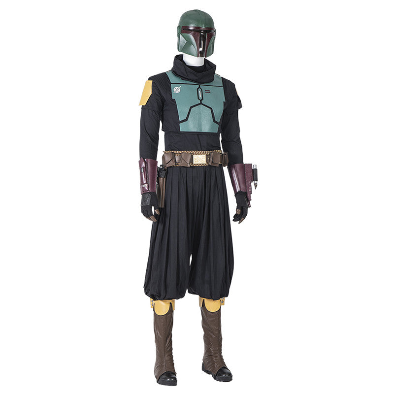 Mandalorian Boba Fett Cosplay Costume Halloween Carnival Outfits For Men - Image 9