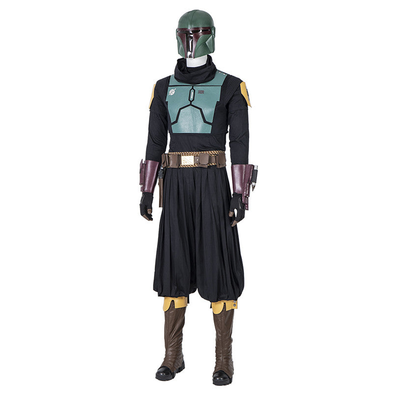 Mandalorian Boba Fett Cosplay Costume Halloween Carnival Outfits For Men - Image 10