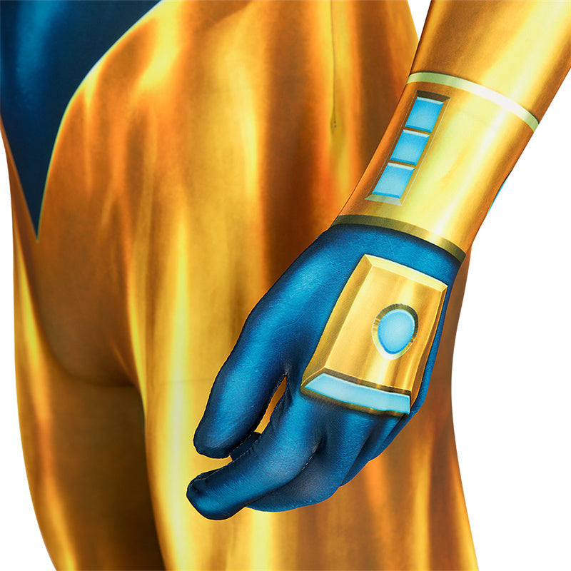 Animed Booster Gold Cosplay Michael Jon Carter Costume Jumpsuits Halloween Carnival Suit - Image 10