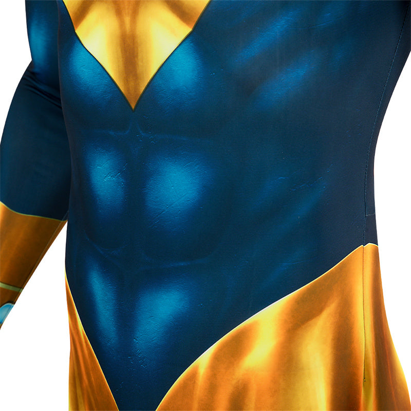 Animed Booster Gold Cosplay Michael Jon Carter Costume Jumpsuits Halloween Carnival Suit - Image 12