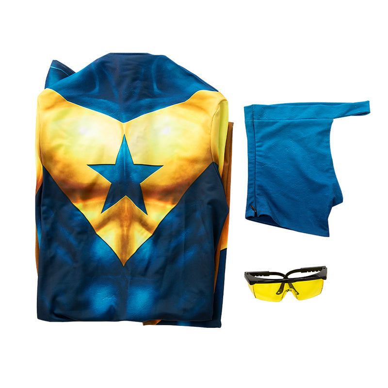 Animed Booster Gold Cosplay Michael Jon Carter Costume Jumpsuits Halloween Carnival Suit - Image 14