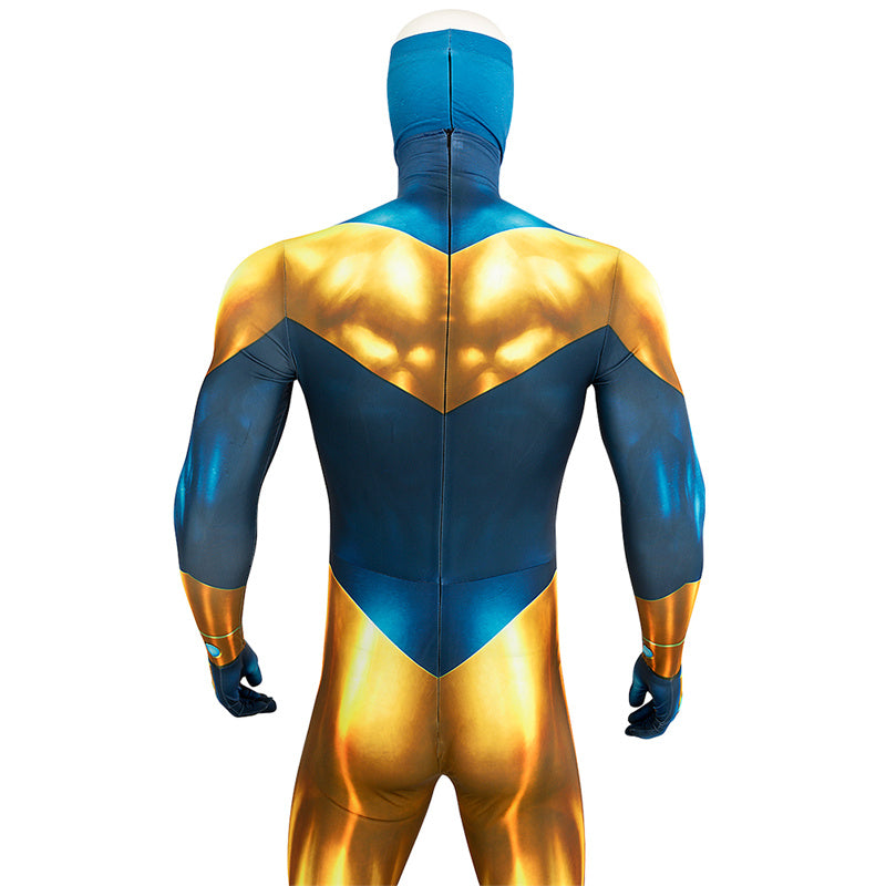Animed Booster Gold Cosplay Michael Jon Carter Costume Jumpsuits Halloween Carnival Suit - Image 6