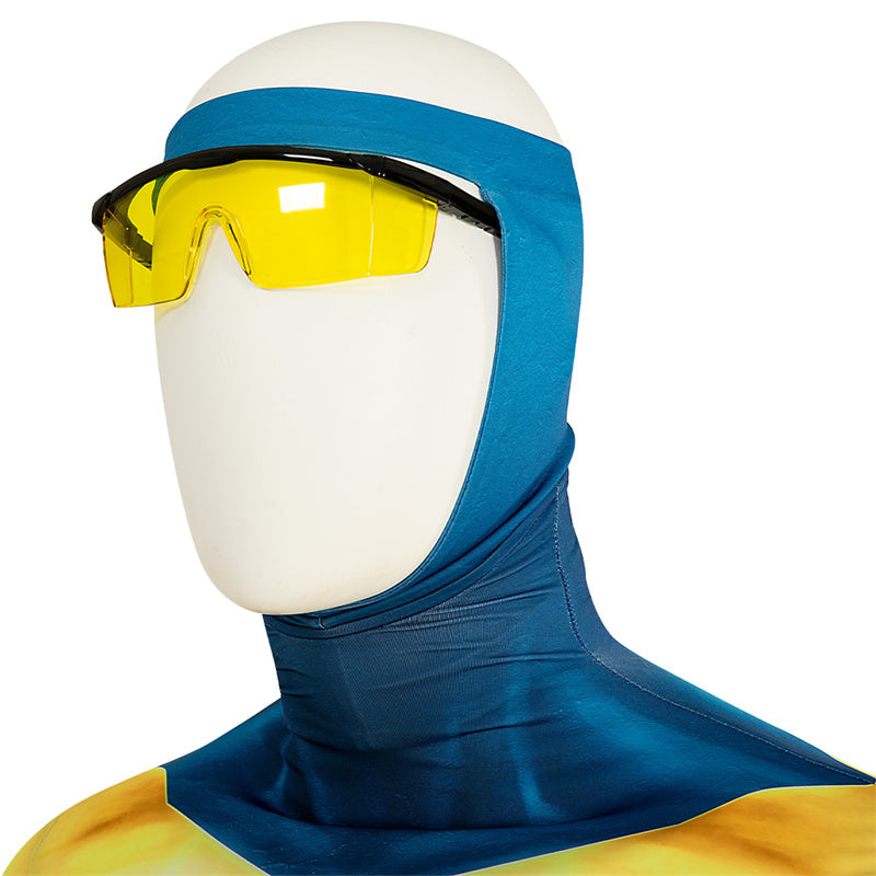 Animed Booster Gold Cosplay Michael Jon Carter Costume Jumpsuits Halloween Carnival Suit - Image 7