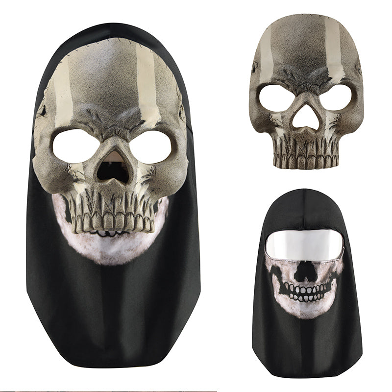 Call of Duty Ghost Cosplay Mask Skull Headwear Mask Unisex Halloween Mask Prop