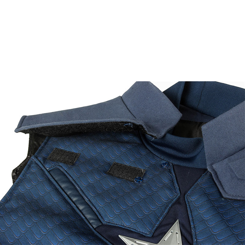 Captain America Costume Avengers 4 Civil War Steven Rogers Cosplay Superhero Battle Suit - Image 18