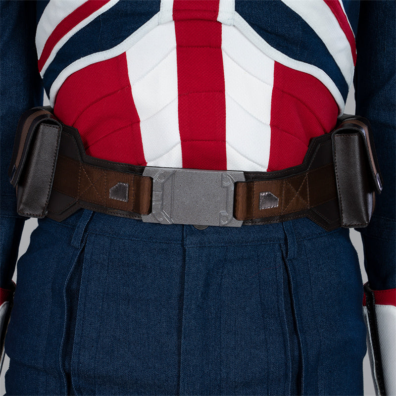 Movie Doctor Strange 2 Margaret Peggy Carter Cosplay Costume Captain Carter Bodysuit Battle Suit - Image 16