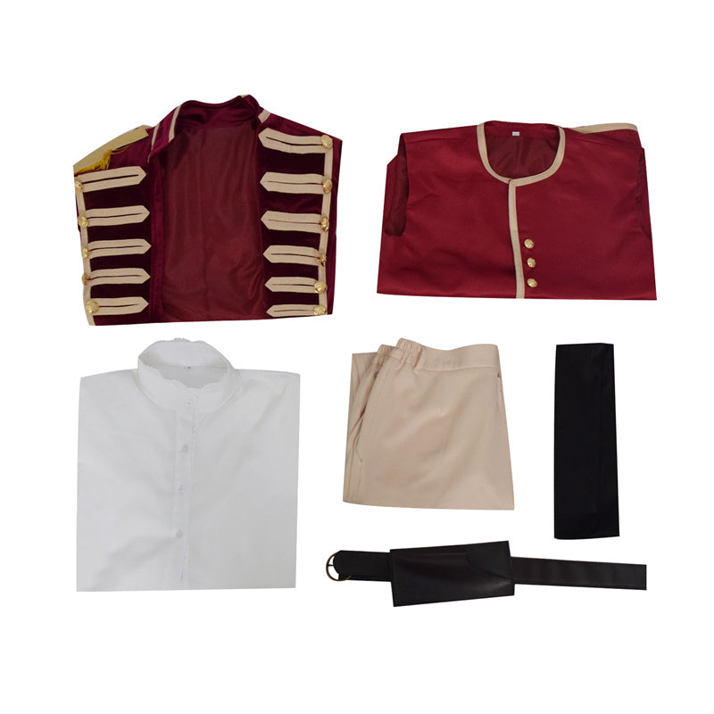 Peter Pan And Wendy Cosplay Jude Law Captain Hook Costume Pirate Uniform Outfit - Image 13