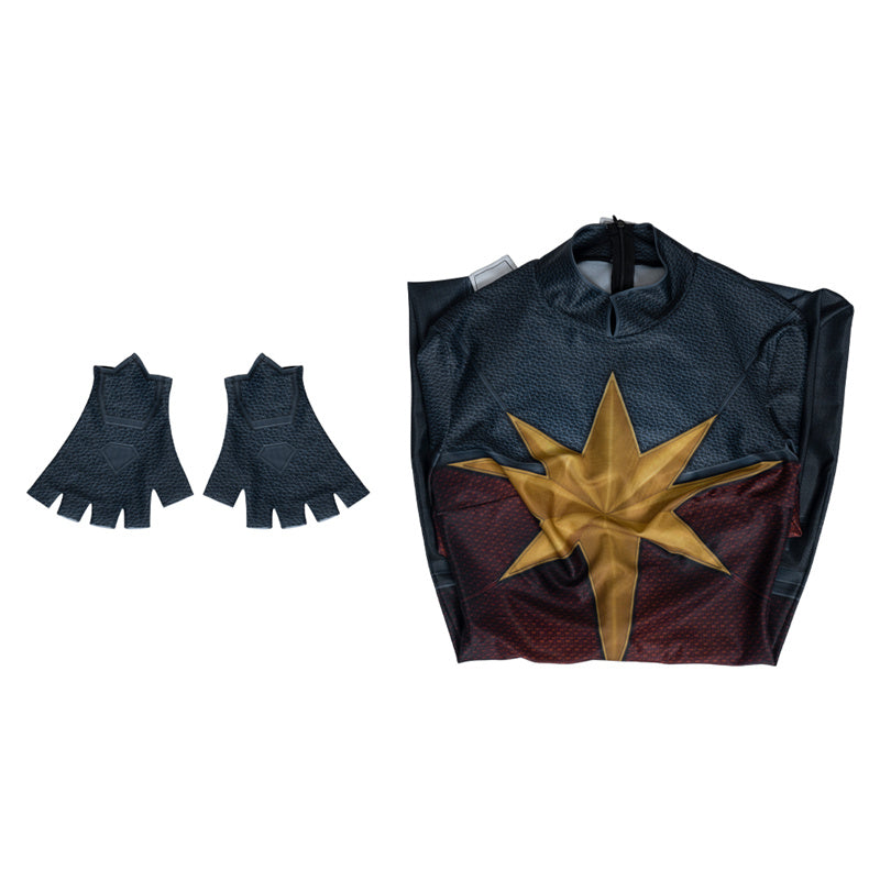 Captain Marvel Costumes The Marvel 2 Superhero Carol Danvers Jumpsuit Cosplay Costume - Image 6
