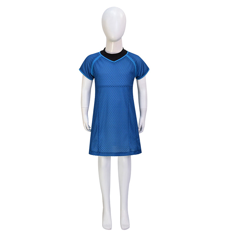 Kids Carol Marcus Dress Star Trek Into Darkness Cosplay Costume Halloween Carnival Suit - Image 2