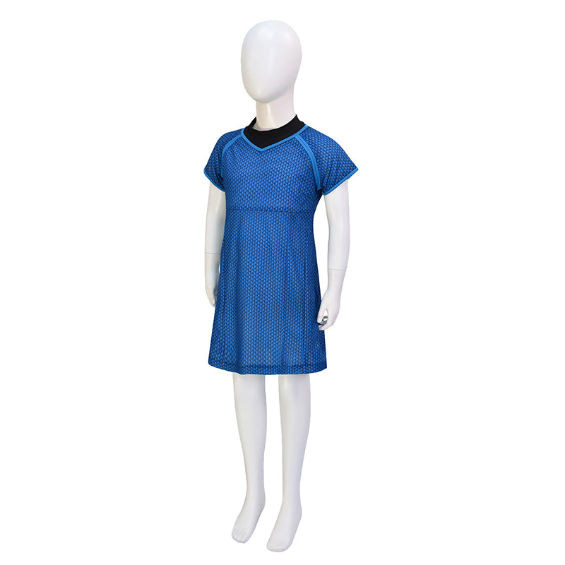 Kids Carol Marcus Dress Star Trek Into Darkness Cosplay Costume Halloween Carnival Suit - Image 3