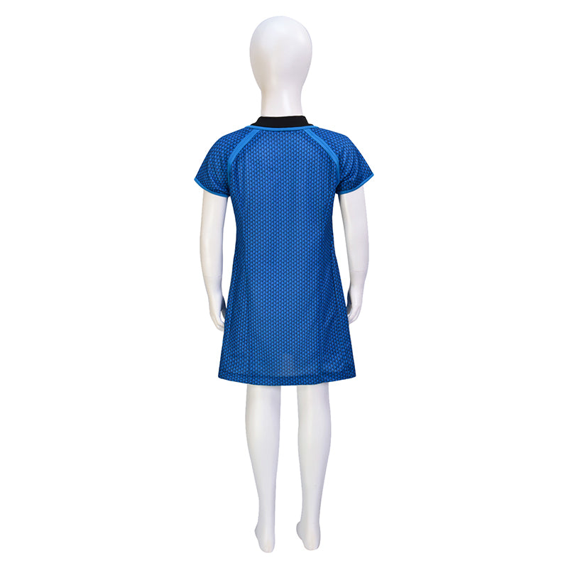 Kids Carol Marcus Dress Star Trek Into Darkness Cosplay Costume Halloween Carnival Suit - Image 5