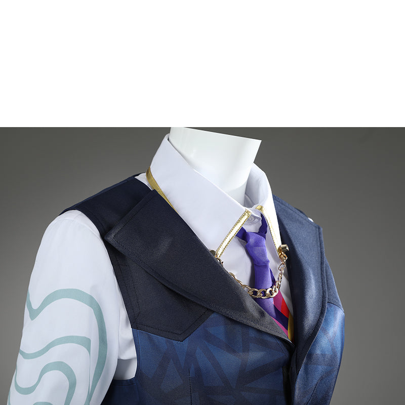 Valorant Chamber Female Cosplay Costume Game Valorant Dress Uniform Halloween Carnival Suit - Image 16