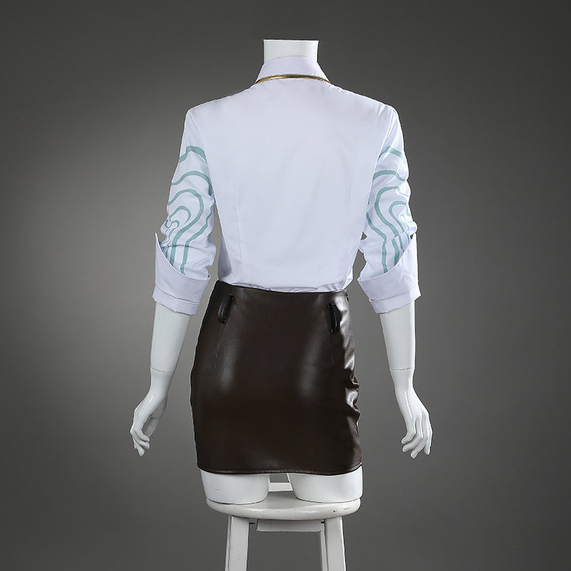 Valorant Chamber Female Cosplay Costume Game Valorant Dress Uniform Halloween Carnival Suit - Image 7
