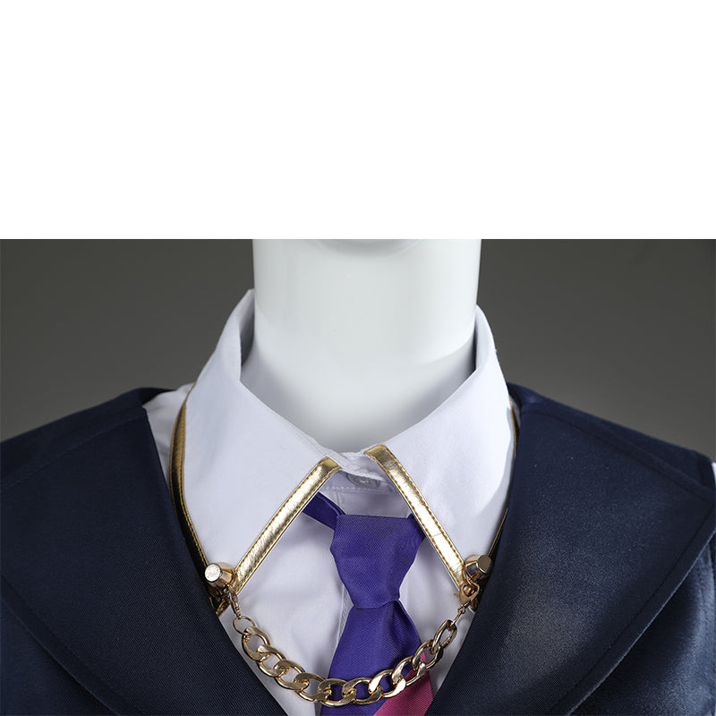 Valorant Chamber Female Cosplay Costume Game Valorant Dress Uniform Halloween Carnival Suit - Image 13